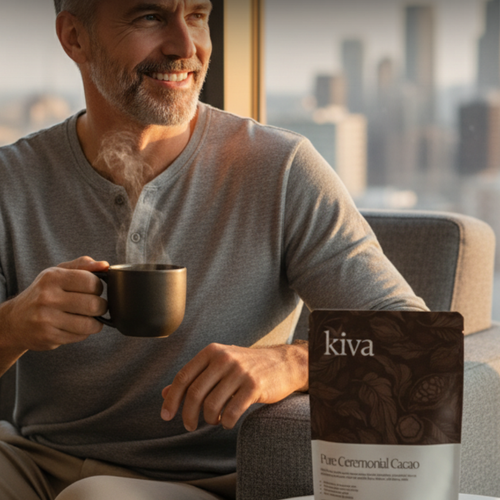 Kiva High Flavanol Ceremonial Cacao - Naturally Support Healthy Blood Pressure & Circulation