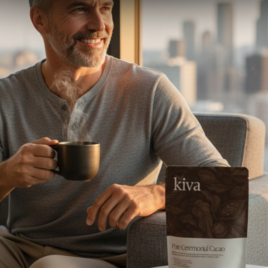 Kiva Pure Ceremonial Cacao 600MG Flavanols