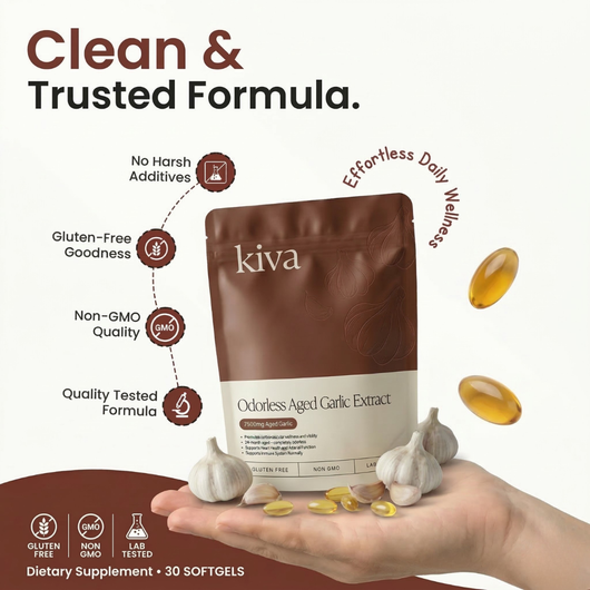 Aged Garlic Extract - 7500mg Odorless Softgels
