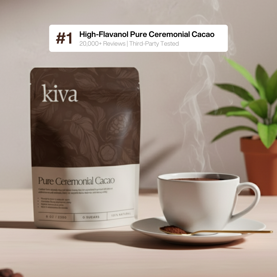 Kiva High Flavanol Ceremonial Cacao - Black Friday Sale